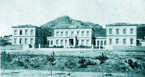 Больница Евангелизмос (Благовещения). Афины, 1884