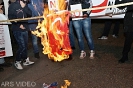 В центре Афин сожгли турецкий и американский флаги