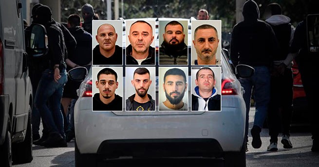 Подробности о 8 арестованных членах &quot;греческой мафии&quot; из Грузии, Албании, Узбекистана и России