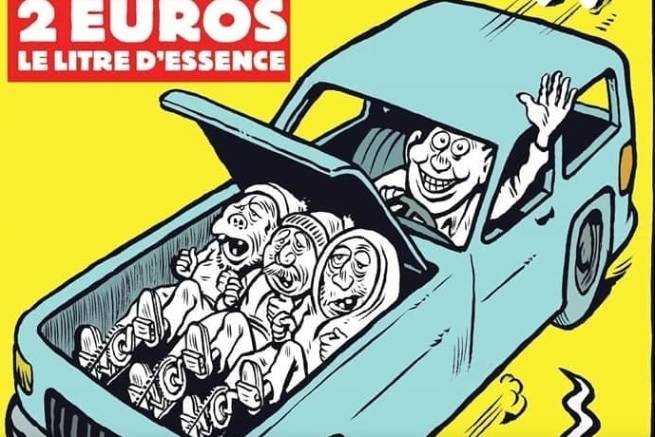 Cкандальная обложка Charlie Ebdo на украинскую тему: "Ужасно и отвратительно"