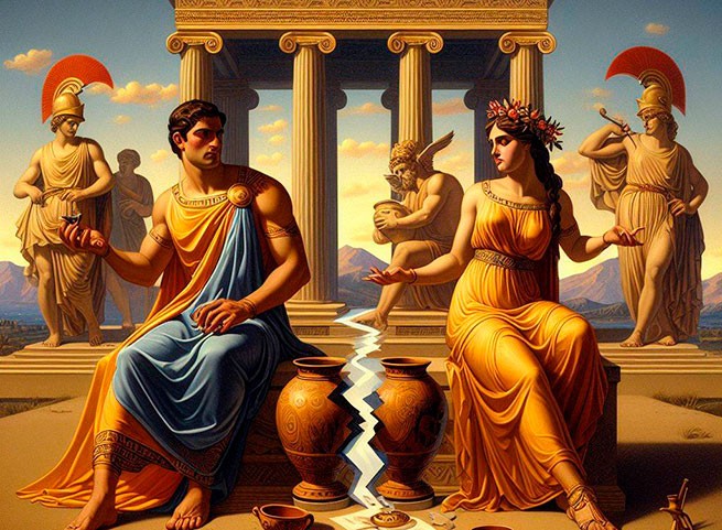 Как разводились супружеские пары в Древней Греции? Разница с современными разводами