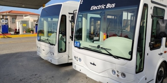 Крит: муниципалитет Ираклиона приобрел второй электрический автобус