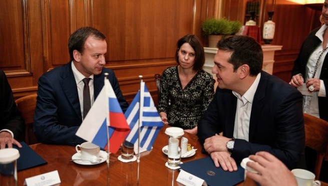 Дворкович и премьер-министр Греции Ципрас обсудили в Давосе судьбу "Турецкого потока"