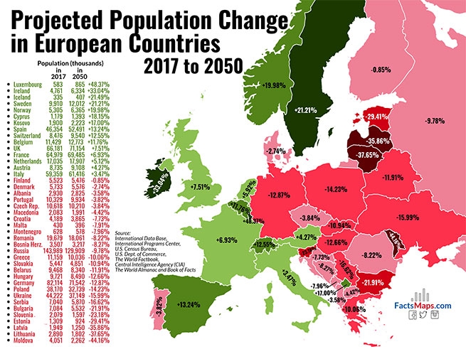 Жителей Греции к 2050 году станет меньше на 10%