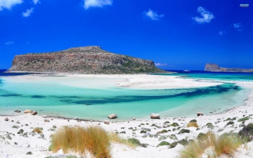 пляж Балос на Крите (восхитительный пейзаж и кристально чистая вода)