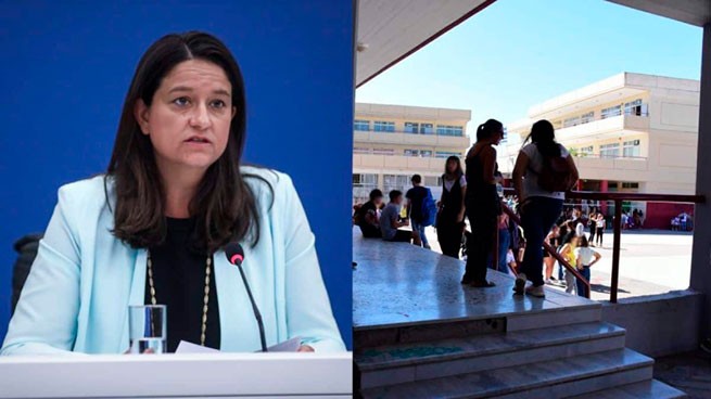 Теперь они это признают: Н. Керамеос связала эскалацию насилия в школах с карантином