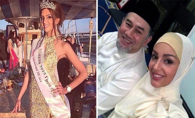 Мисс-Москва вышла замуж за короля Малайзии