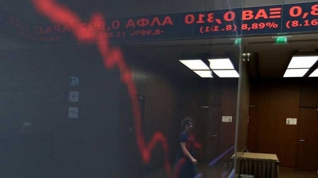 Снижение индекса активности Афинской Фондовой биржи