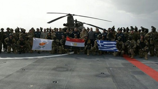 ВМФ Греции принимает участие в учениях Медуза-9