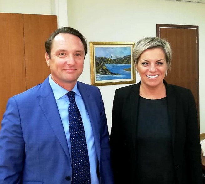 Посол Украины встретился с Генсеком по вопросам борьбы с преступностью Греции