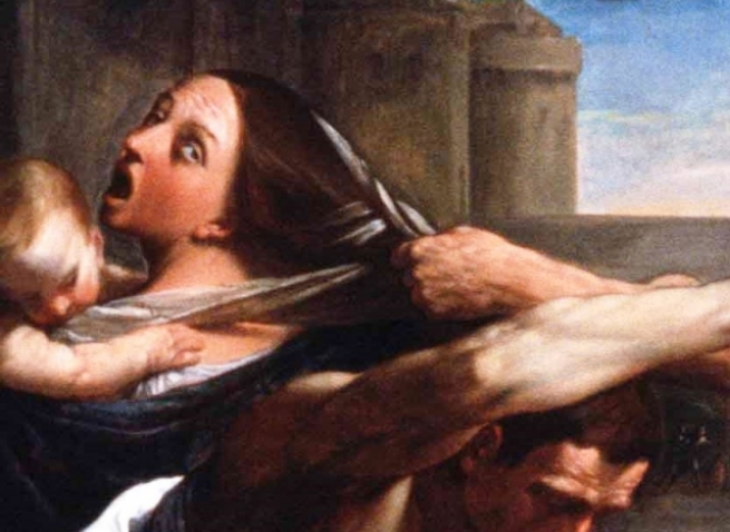 Фрагмент картины итальянского художника Гвидо Рени «Избиение младенцев», 1612 год