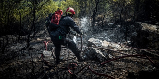 Пожар в Неа Макри: Все говорит о наличии поджога