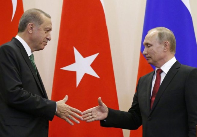 Переговоры Путина с Эрдоганом