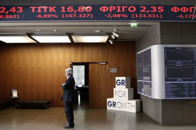 Рынок акций Греции закрылся падением, Athens General-Composite снизился на 0,67%