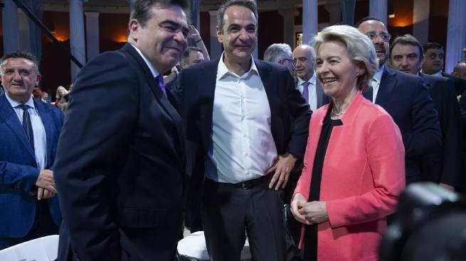 Конференция в Афинах: лидеры ЕНП поддержали "Новую демократию" (видео)