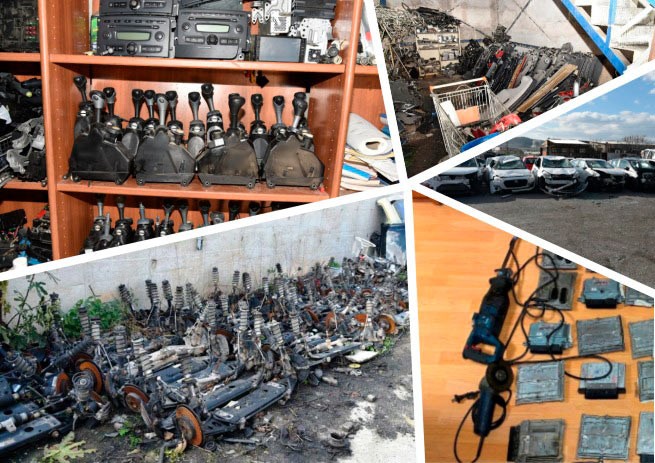 Полиция накрыла мастерскую, где разбирали краденые автомобили