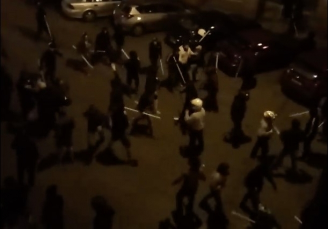 Началась война между полицией и анархистами в афинском районе Эксархия