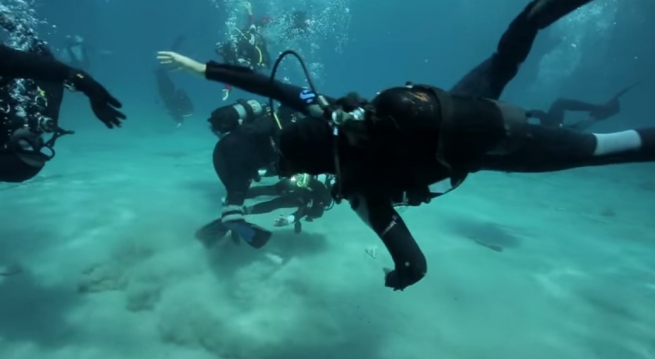 Греция: в Сунио пройдет подводный спектакль (видео)