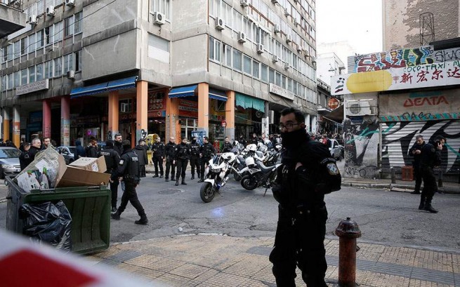 Полиция задержала 130 подозреваемых в центре Афин