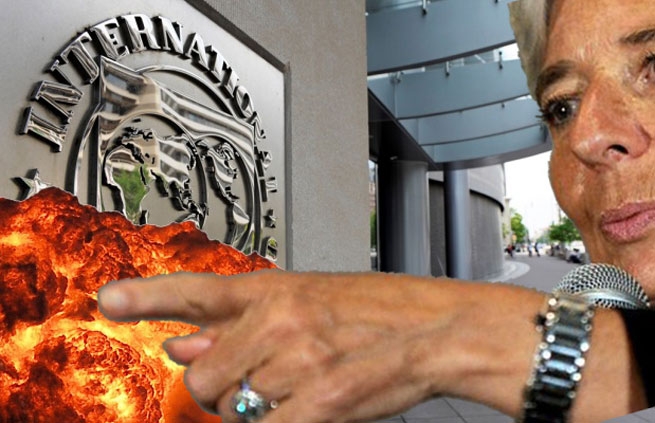 Греческая бомба взорвалась в офисе МВФ в Париже