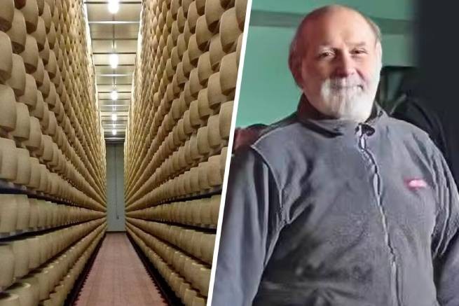 Италия: известный производитель сыра погиб при обрушении стеллажей с собственной продукцией