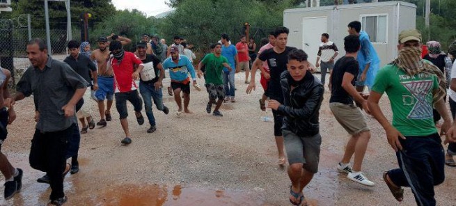 Эани: столкновения между местными и "беженцами"