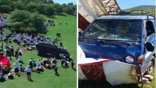 Жуткая трагедия в Кыргызстане: грузовик сбил 29 детей на праздничном мероприятии (видео)