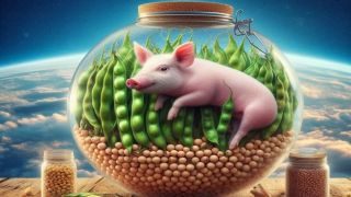 Прорыв в ГМО: соевые бобы со вкусом свинины