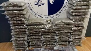Зографу: два албанца арестованы за торговлю наркотиками - обнаружено 87 кг каннабиса