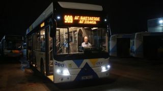 Электробусы в Афинах: первые 46 уже вышли на маршруты
