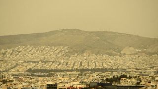 Африканская пыль: удушающая атмосфера в Аттике